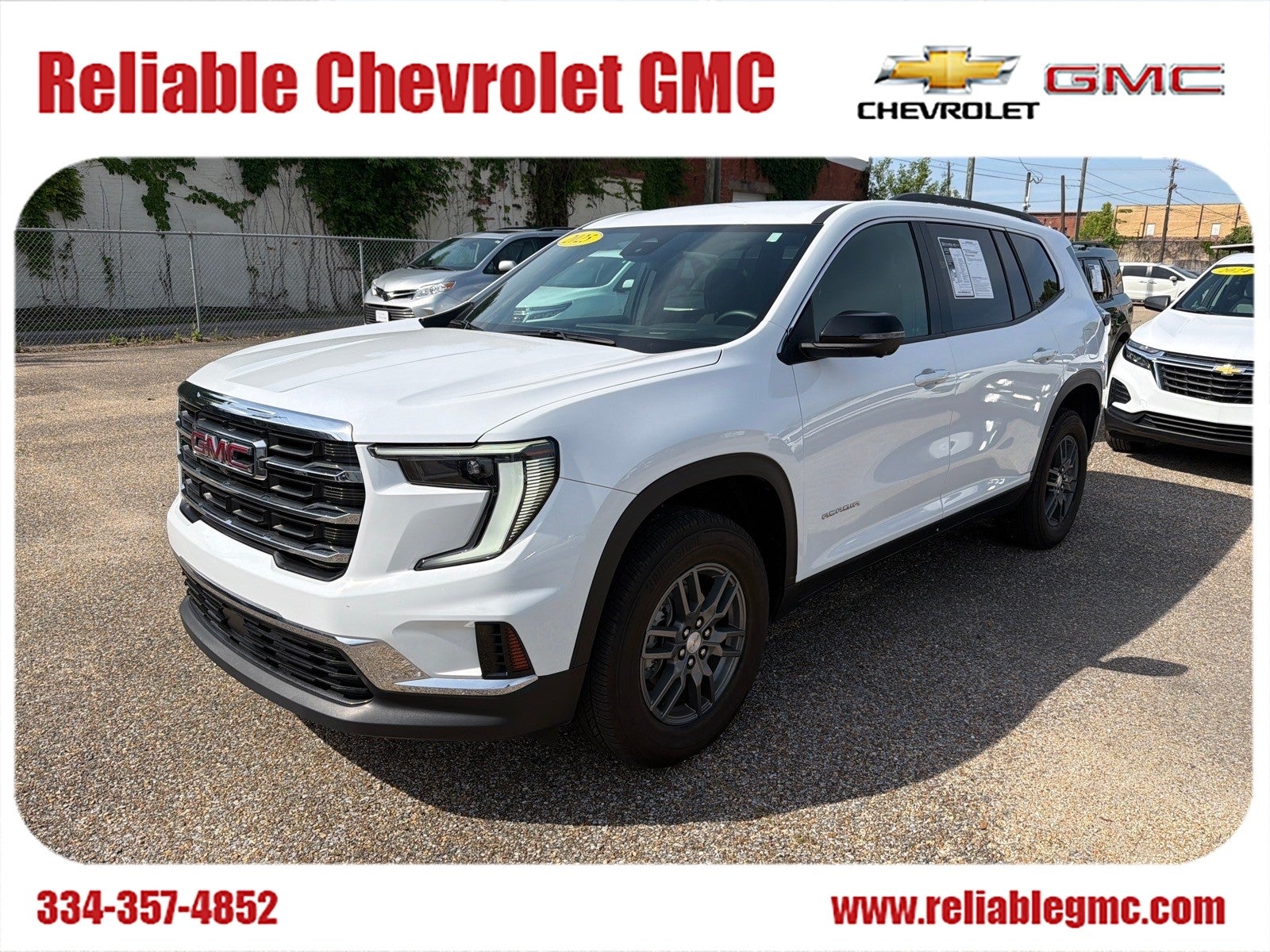 2025 GMC Acadia Elevation